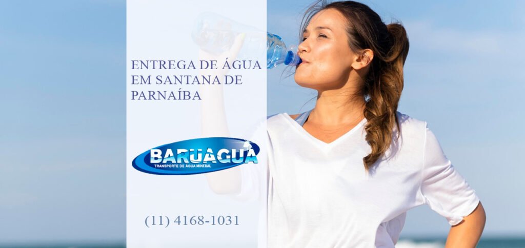 Entrega de Água em Santana de Parnaíba